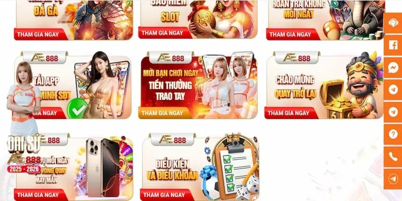 Khuyến mãi Ae888 - Những cơ hội ngập tràn quà tặng hấp dẫn 1 Khám phá một số thông tin thêm về khuyến mãi Ae888 mới nhất